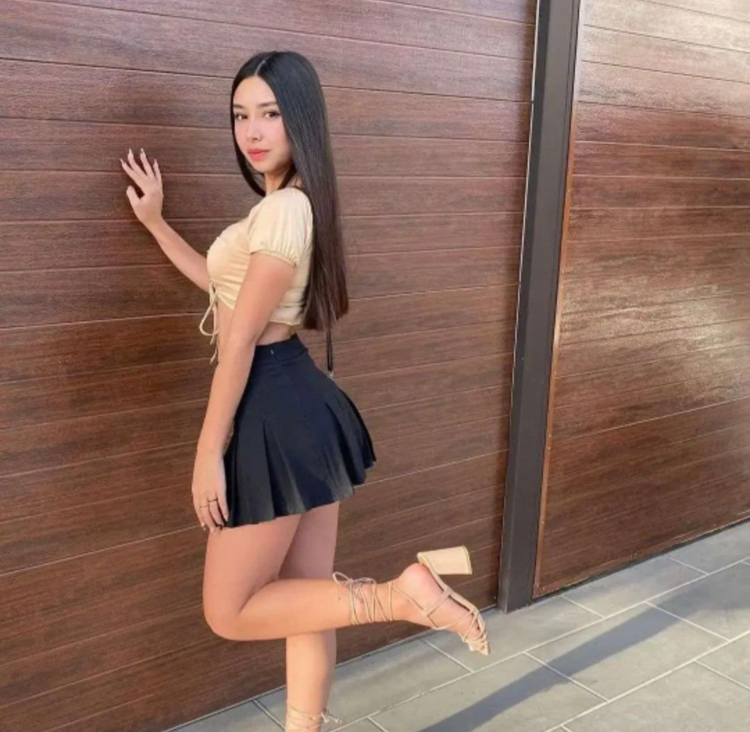 Hot chic top and skirt set